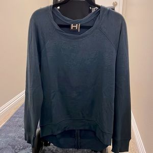 Heather by Bordeaux Long Sleeve Scoop Neck Knit Top